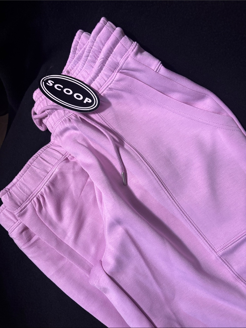 Scubaknit jogger pants size XS light pink super comfy